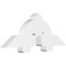 Ekena Millwork Ericson Architectural Grade PVC Gable Bracket, 48"W x 18"H x 4"D x 6"F, 9/12 Pitch GBP048X18X0406ERI00 - alternate 1